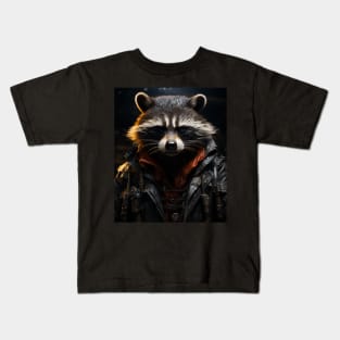 Anarchy Raccoon Kids T-Shirt